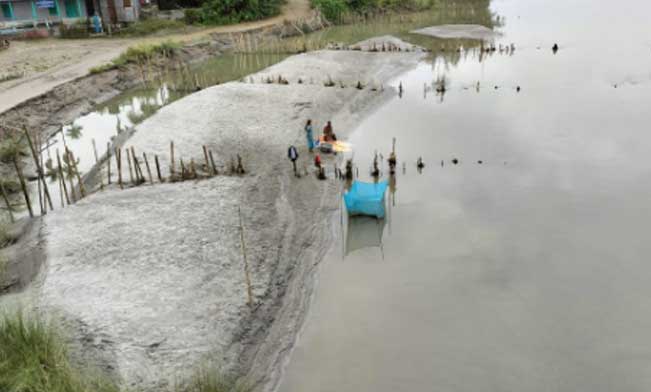 TriumphOverRiver-6 The Results Showcased Reduced Erosion and Increased Siltation in the Treated Area.